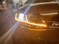 Preview: VOLL LED Tagfahrlicht Scheinwerfer für VW Golf 7 (VII) 12-17 schwarz mit dynamischem LED Blinker