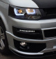 Preview: Upgrade LED Tagfahrlicht Blende für VW T5.2 GP 10-15 schwarz/chrom