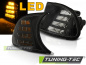 Preview: Upgrade Klarglas LED Frontblinker für BMW 3er E46 Coupe und Cabrio 99-01 schwarz