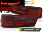 Preview: LED Lightbar Design Rückleuchten für Audi A6 4G (C7) Limousine 11-14 rot/klar mit dynamischem Blinker