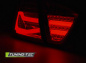 Preview: LED Lightbar Design Rückleuchten für BMW 3er E90 05-08 rot/klar