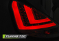 Preview: LED Lightbar Design Rückleuchten für Ford Fiesta MK7 08-12 rot/klar mit LED Blinker