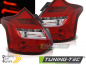 Preview: LED Lightbar Design Rückleuchten für Ford Focus MK3 11-14 rot/klar