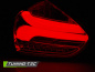 Preview: Voll LED Lightbar Design Rückleuchten für Ford Focus MK3 15-18 rot/rauch mit dynamischem Blinker