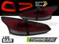 Preview: Voll LED Lightbar Design Rückleuchten Ford Focus MK3 Turnier (Kombi) 11-18 rot/rauch mit dyn. Blinker