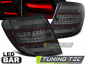 Preview: LED Lightbar Design Rückleuchten für Mercedes Benz C-Klasse W204 T-Modell 07-10 rauch