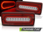 Preview: LED Upgrade Design Rückleuchten für Mercedes Benz G-Klasse W463 90-12 rot/klar mit dyn. Blinker