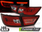 Preview: LED Lightbar Design Rückleuchten für Renault Clio IV (4) 13-16 rot/klar