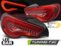 Preview: Upgrade LED Lightbar Design Rückleuchten für Toyota GT86 12-21 rot mit dyn. Blinker