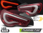 Preview: Upgrade LED Lightbar Design Rückleuchten für Toyota GT86 12-21 rot/weiß mit dyn. Blinker