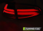 Preview: Voll LED Lightbar Design Rückleuchten für VW Golf 7 (VII) 13-17 rot/klar