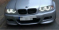 Preview: CCFL Angel Eyes Scheinwerfer für BMW 3er E46 01-05 chrom Set