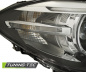 Preview: Xenon LED Tagfahrlicht Angel Eyes Scheinwerfer für BMW 5er F10/F11 10-13 schwarz