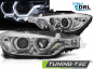 Preview: LED Tagfahrlicht Angel Eyes Scheinwerfer für BMW 3er F30/F31 11-15 chrom