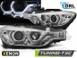 Preview: Xenon LED Tagfahrlicht Angel Eyes Scheinwerfer für BMW 3er F30/F31 11-15 chrom