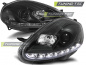 Preview: LED Tagfahrlicht Design Scheinwerfer für Fiat Grande Punto 05-08 schwarz
