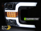 Preview: LED Tagfahrlicht Design Scheinwerfer für Ford F150 MK13 17-20 chrom mit LED Blinker