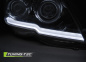 Preview: LED Tagfahrlicht Design Scheinwerfer für Mercedes Benz GLK X204 08-12 chrom