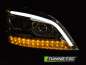 Preview: LED Tagfahrlicht Design Scheinwerfer für Mercedes Benz ML W164 05-08 chrom mit dynamischem LED Blinker