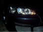 Preview: LED Angel Eyes Scheinwerfer für Opel Vectra B Facelift 99-02 chrom