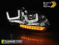 Preview: LED Tagfahrlicht Scheinwerfer für VW Golf 6 08-12 chrom im Golf 7 Design mit dynamischem LED Blinker