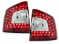 Preview: LED Upgrade Design Rückleuchten für Skoda Octavia 2 (1Z) RS, Scout, 4x4 Combi 04-11 rot/klar