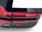 Preview: VOLL LED 3D Upgrade Design Lightbar Rückleuchten Set für BMW X5 E70 07-10 schwarz/rot