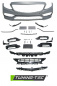 Preview: Upgrade Design Frontstoßstange für Mercedes-Benz C-Klasse W205/S205 Lim./T-Modell Facelift 18+ mit PDC