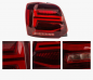 Preview: Voll LED Lightbar Design Rückleuchten für VW Polo 6R / 6C 09-14 rot/klar dynamisch