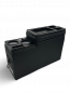 Preview: Upgrade Basic Blackline Staufach Mittelkonsole Ablage für VW T5 03-09 mit LED Beleuchtung und USB