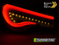 Preview: Upgrade LED Lightbar Design Rückleuchten für Toyota GT86 12-21 rot/weiß mit dyn. Blinker