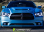 Preview: LED Angel Eyes Scheinwerfer für Dodge Charger LX II 11-15 chrom LTI