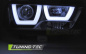 Preview: LED Angel Eyes Scheinwerfer für Dodge Charger LX II 11-15 schwarz LTI