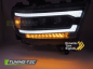 Preview: VOLL LED Tagfahrlicht Scheinwerfer Set für Dodge RAM 1500 19-22 schwarz mit dyn. Blinker