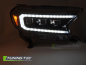 Preview: VOLL LED Upgrade Design Scheinwerfer Set für Ford Ranger 16-22 schwarz mit dyn. Blinker + Willkommensfunktion