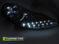 Preview: BLACKSHINE LED Tagfahrlicht Design Scheinwerfer für Porsche Boxster 986 / 911 996 96-04 Hochglanzschwarz