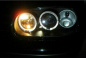 Preview: LED Angel Eyes Scheinwerfer für VW Golf 4 97-03 schwarz