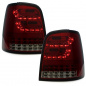 Preview: Voll LED Upgrade Design Rückleuchten für VW Touran 1T / 1T GP 03-10 rot/rauch