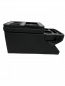 Preview: Black Edition Staufach Mittelkonsole Ablage für alle Mercedes Benz Vito / V-Klasse W447 14-23 mit LED Beleuchtung, USB und Induktions-Ladestation