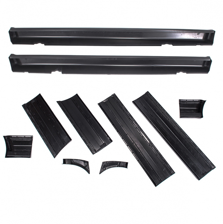 Sport Seitenschweller Kit + Planken XXL passt für BMW E30 M Technik II Limousine Touring ab 1982-1994 +ABE