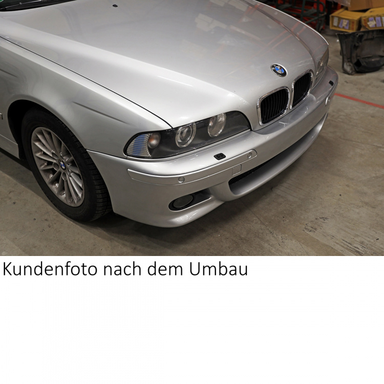 FRONT Stoßstange Limousine Touring passt für BMW E39 SRA+PDC +Nebel Set für M5 M