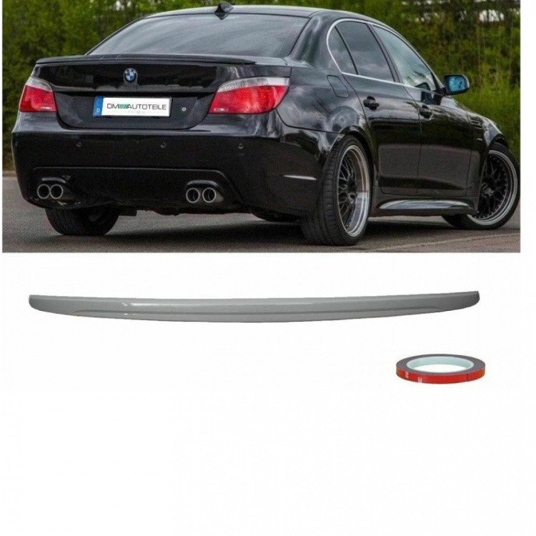 Heckspoiler Sport-Performance Kofferraumspoiler passend für BMW E60 Hecklippe+3M