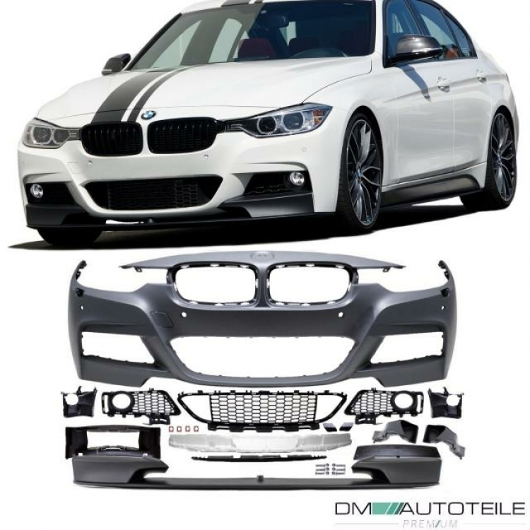 Sport-Peformance Bodykit Stoßstange passend für BMW F30 335 Umbau Zubehör + ABE