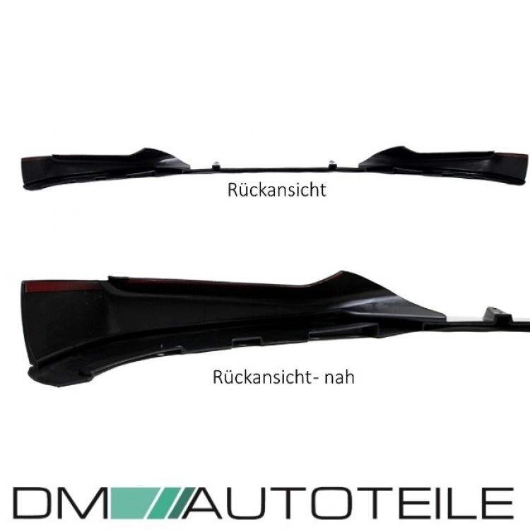 Sport-Performance Frontspoiler Schwarz Matt passend für BMW G30 G31 mit M-Paket +ABE