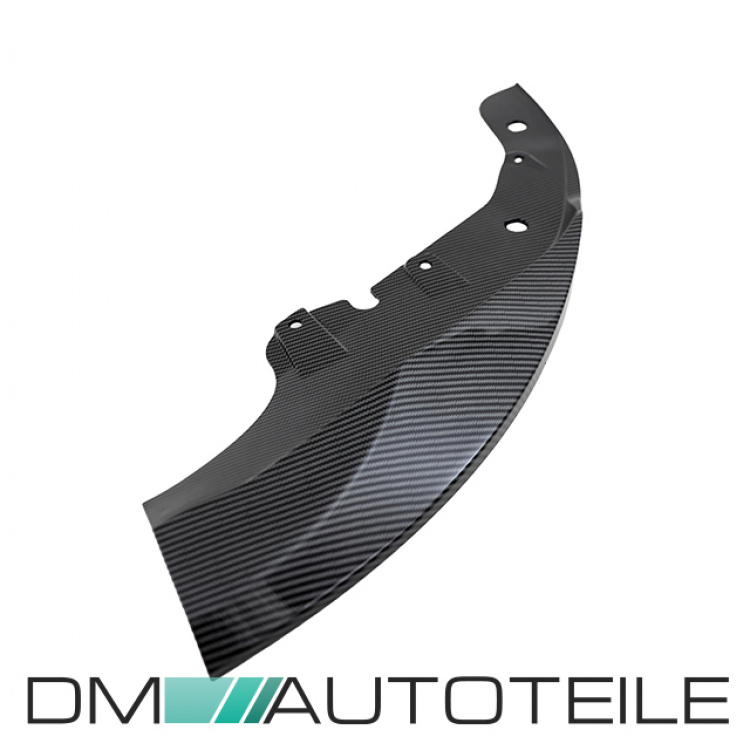 Sport-Performance Frontspoiler Lippe Carbon Glanz passt für BMW 4er G22 G23 G26 mit M-Paket