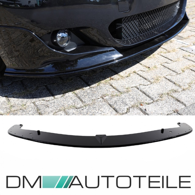 Frontspoiler Lippe Sport-Performance schwarz glanz für BMW E60 E61 M-Paket ab 2003-2010