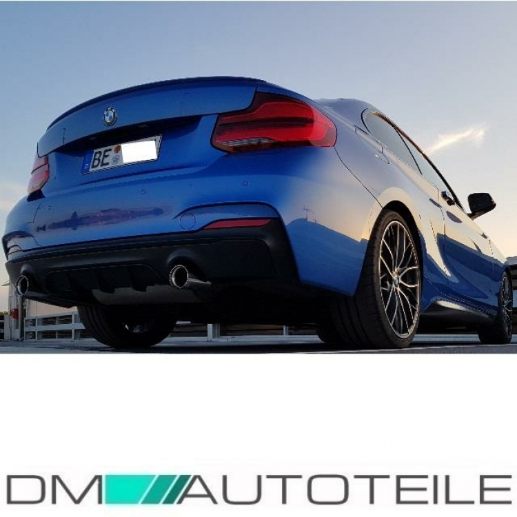 Sport-Performance Spoiler + Ansätze Schweller + Diffusor passt für BMW 2er F22 F23 235 240 M+ABE