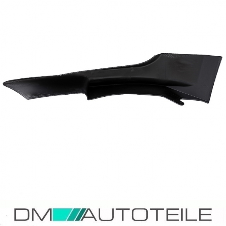 Vorfacelift Satz Flaps Splitter Lippe Spoiler schwarz Glanz passend für BMW 3er E92 E93 Baujahr 06-10 mit M-Paket