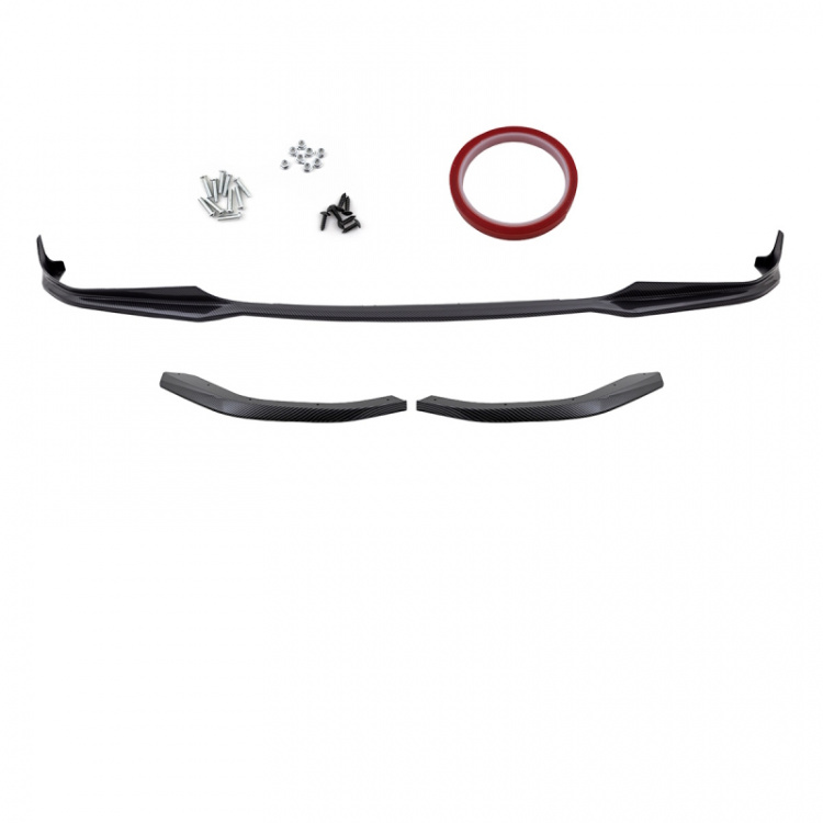 Sport-Performance Front Spoiler Carbon Glanz passt für BMW 3er G20 G21 G28 mit M-Paket