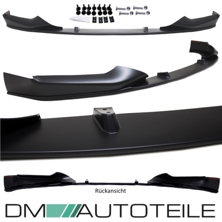 Umbau Sport-Performance Schwarz Matt Spoiler + Diffusor +Ansätze passend für BMW G30 G31 mit M-Paket +ABE